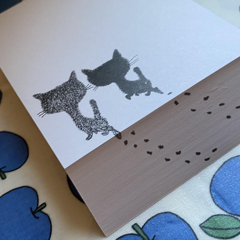 オランダ絵本 ピムとポム 斜めカット メモブロック フィープ ヴェステンドルプ 猫 コﾁカ