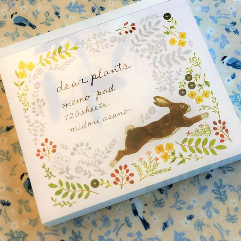 浅野みどり 野原と小さな生き物たち ブロックメモ Cozycaproducts コﾁカｰ