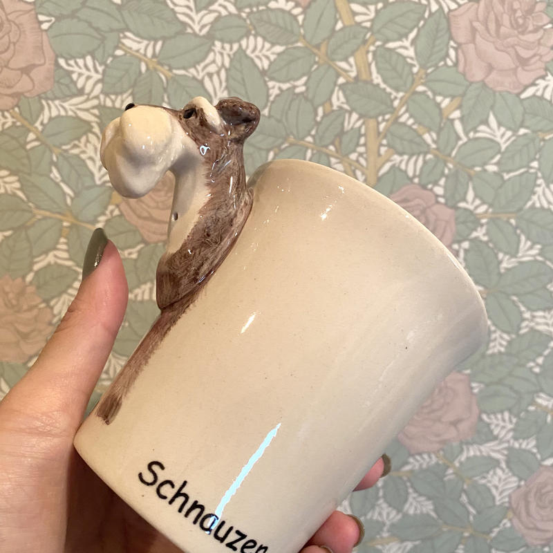 3d アニマルマグ シュナウザー 犬 マグカップ コﾁカｰﾆバル第2楽章