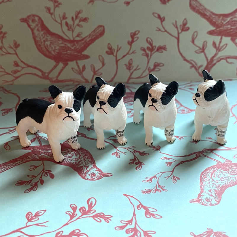ドイツ フィギュア フレンチブルドッグ 犬 シュライヒ コﾁカｰﾆバル第2楽章