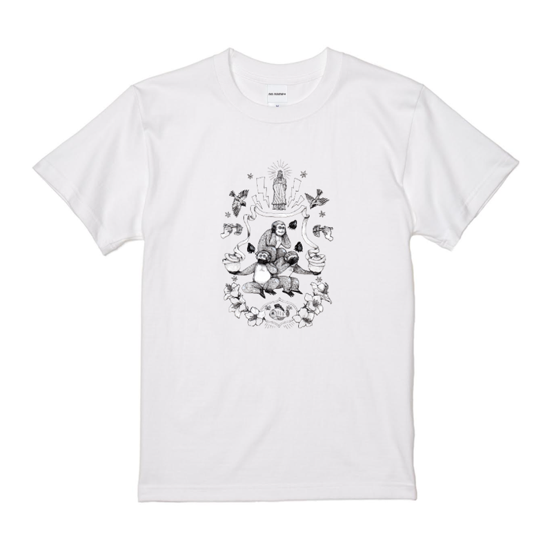 栃木 三猿 半袖tシャツ レギュラーフィット White No Name 栃木 三猿 半袖tシャツ レギュラーフィット White No Name