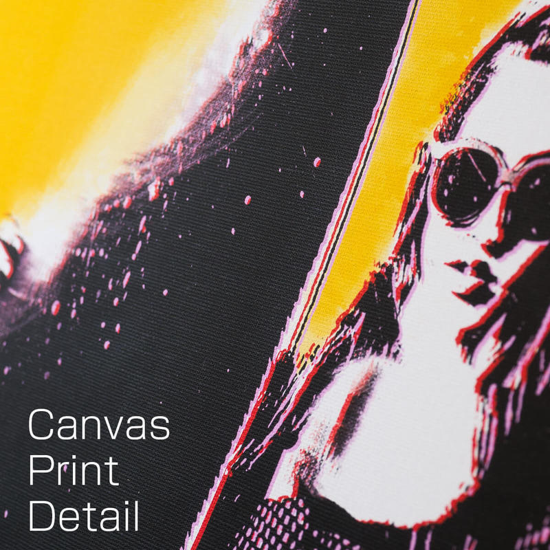 ドナルドダック ステンシル コラージュアート キャンバス a1サイズ Blues K