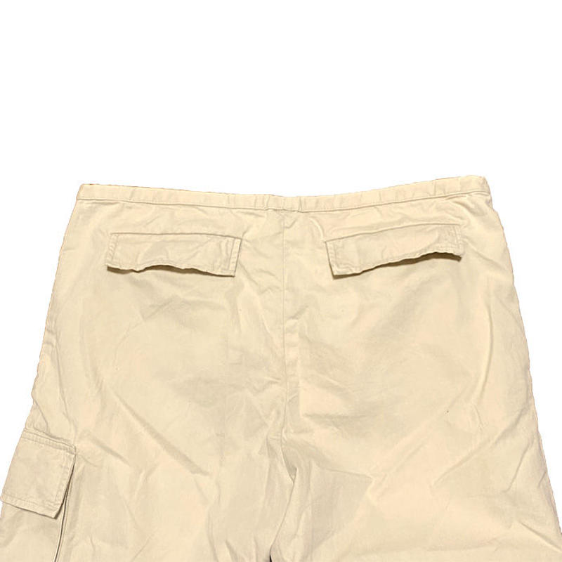 春夏新作モデル 90s 00s vintage OLD NAVY リネン カーゴショーツ y2k