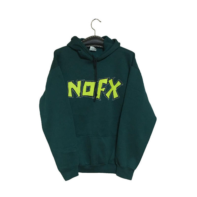 90'S NOFX パーカー L ビンテージ レア 袖プリ 90'S NOFX パーカー L