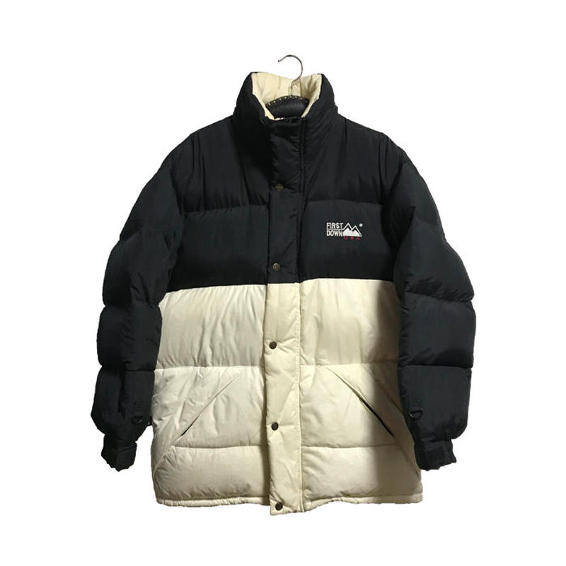 【値下げ中】90s FIRST DOWN ダウンジャケット　FD-44075 ダウンジャケット 送料無料価格