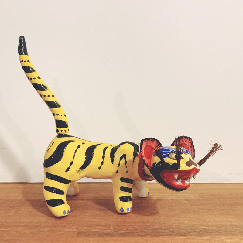 7郷土玩具 信貴山 張子虎 毘沙門堂 張子の虎 山科 静岡 出雲 首振り 赤