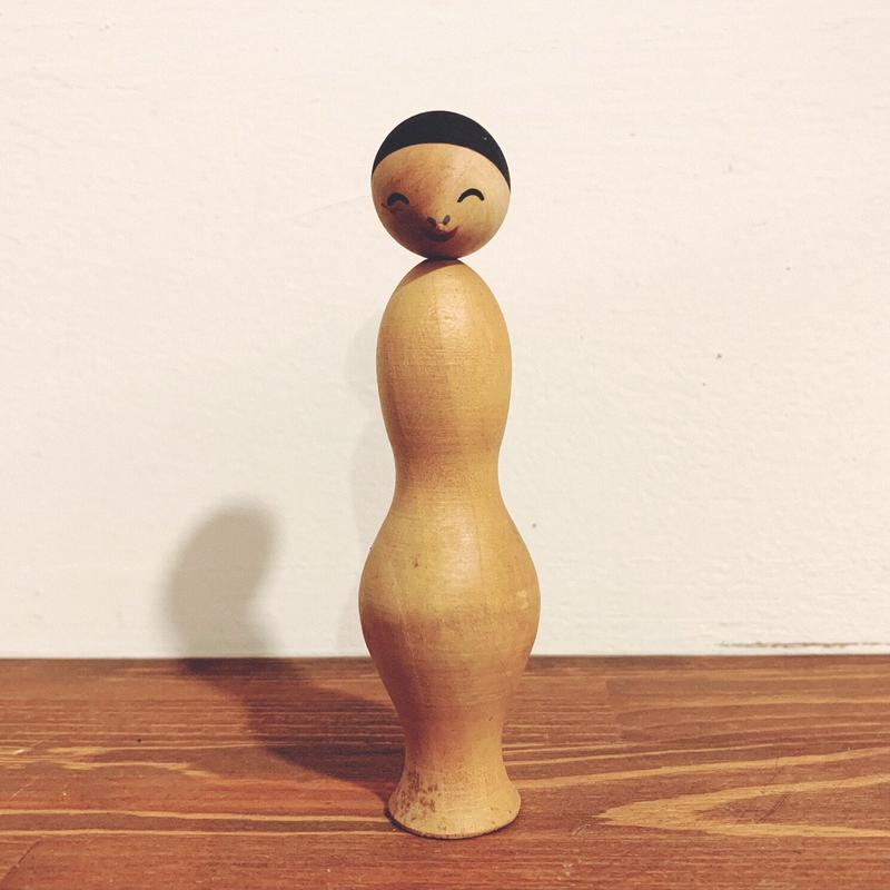 漫画家 清水崑のカッパこけし 象々の郷土玩具