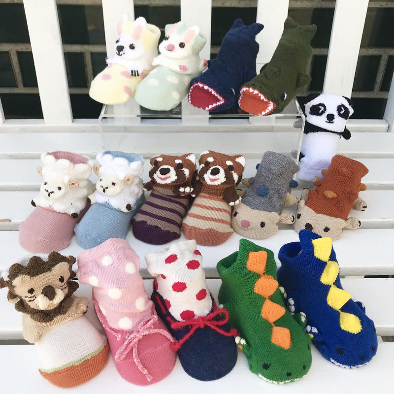 アニマル ベビーソックス こども服ハウス くるくる山