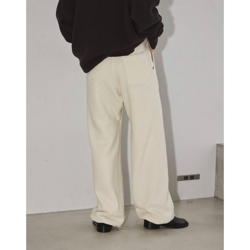 Drawstring Wool Pants | selectshop kusukusu