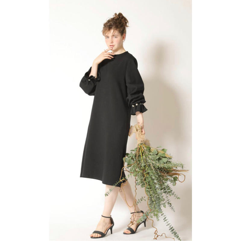 袖bigパールワンピース Selectshop Kusukusu
