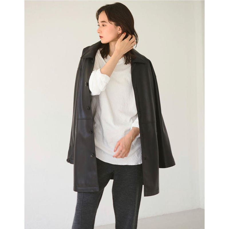 Ecoleather Over Jacket | selectshop kusukusu