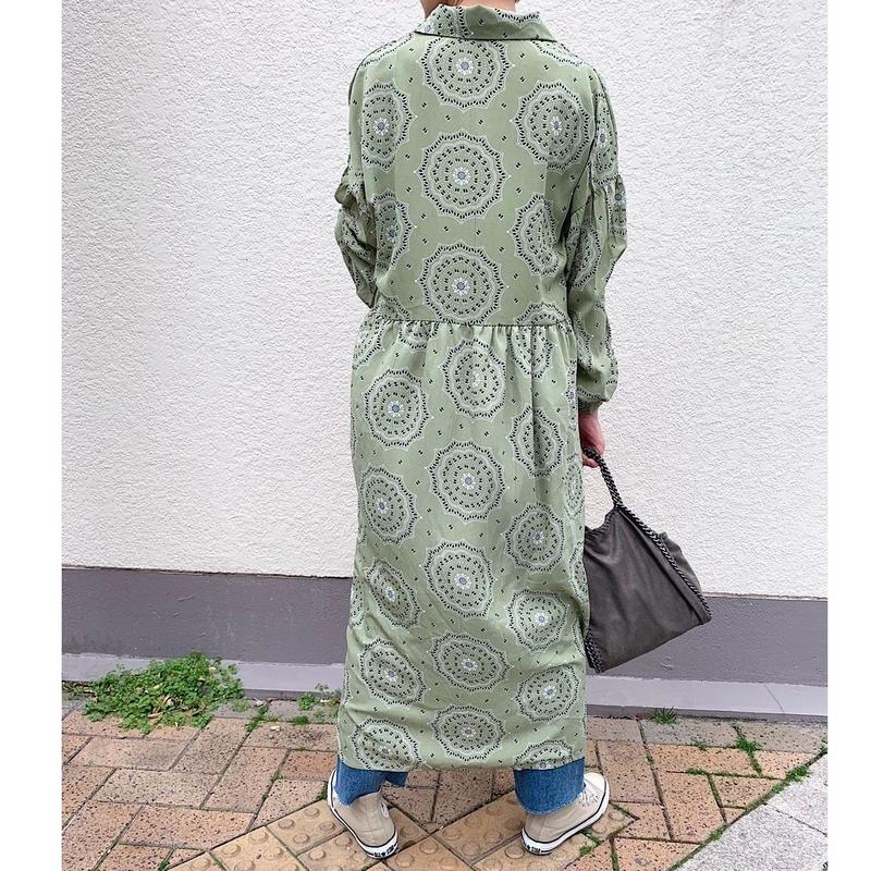 ペイズリー柄ワンピース Selectshop Kusukusu ペイズリー柄ワンピース Selectshop Kusukusu