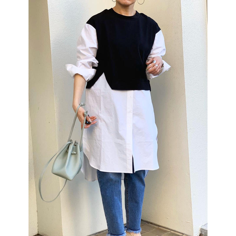 ドッキングシャツワンピース | selectshop kusukusu