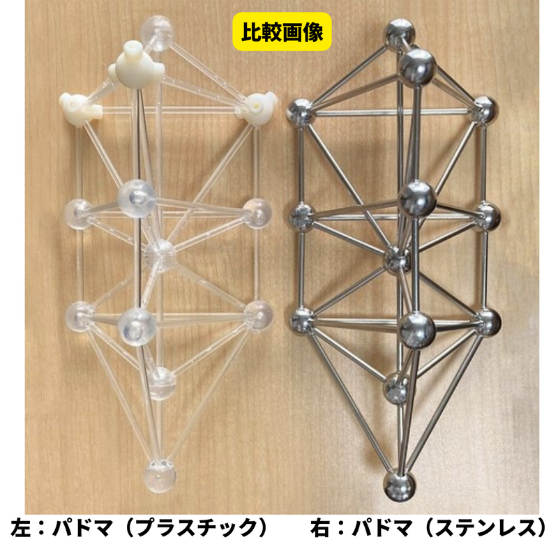 送料無料 模型 3dカバラ パドマ ステンレス カタカムナ クスリ絵の学校 京都校公式