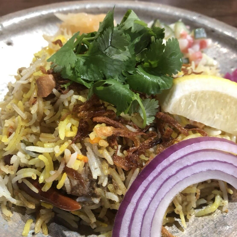 India Gate 骨付きマトンビリヤニ ふらっとショップ