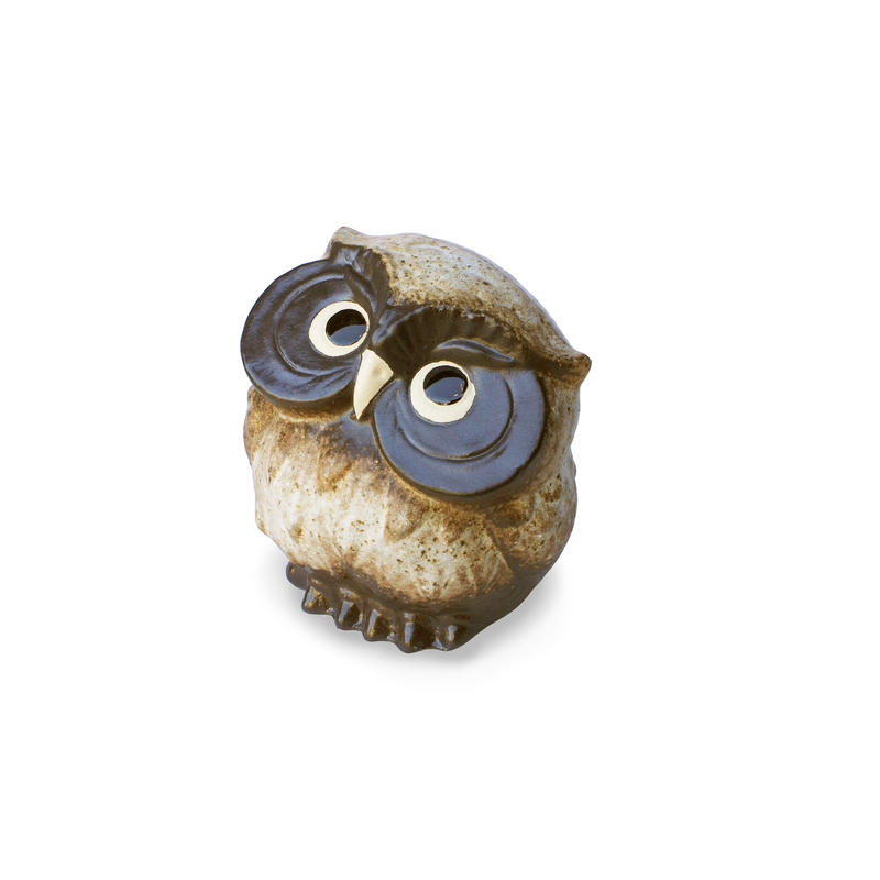 首かしげふくろうさん 小サイズ 京都嵯峨 寿庵