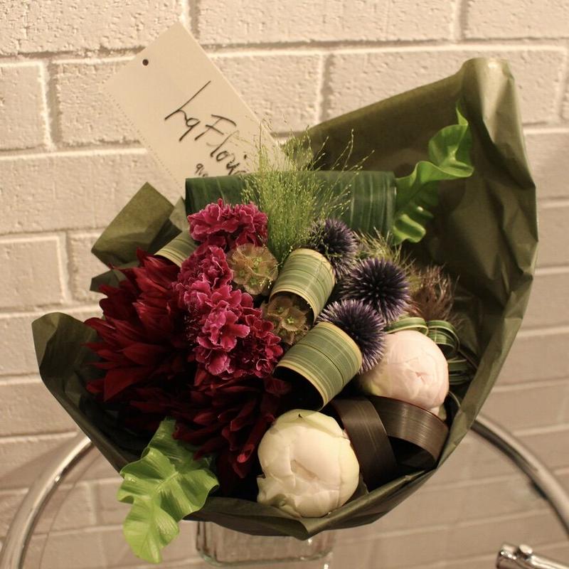 フレッシュフラワー デザインブーケ Colonial Bouquet 花 La F フレッシュフラワー デザインブーケ Colonial Bouquet 花 La F