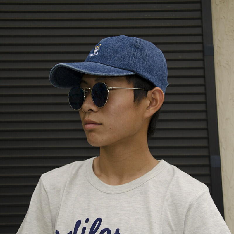 送料無料 Ucla ユーシーエルエー キャップ デニム ベースボール Cap 帽子 ベアー