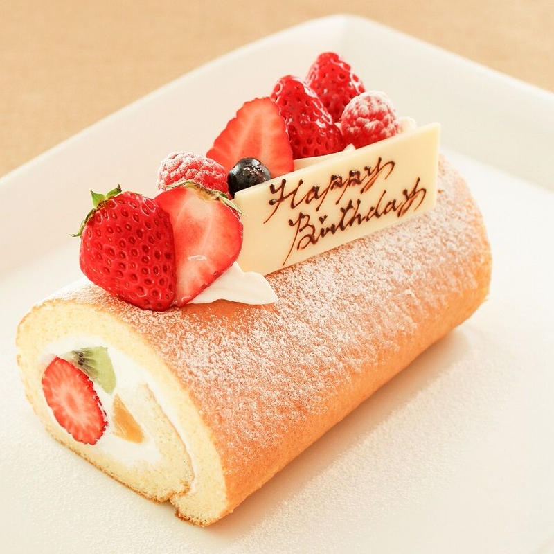 店頭受け取り アニバーサリーケーキフルーツロール Lagunasia Online Shop