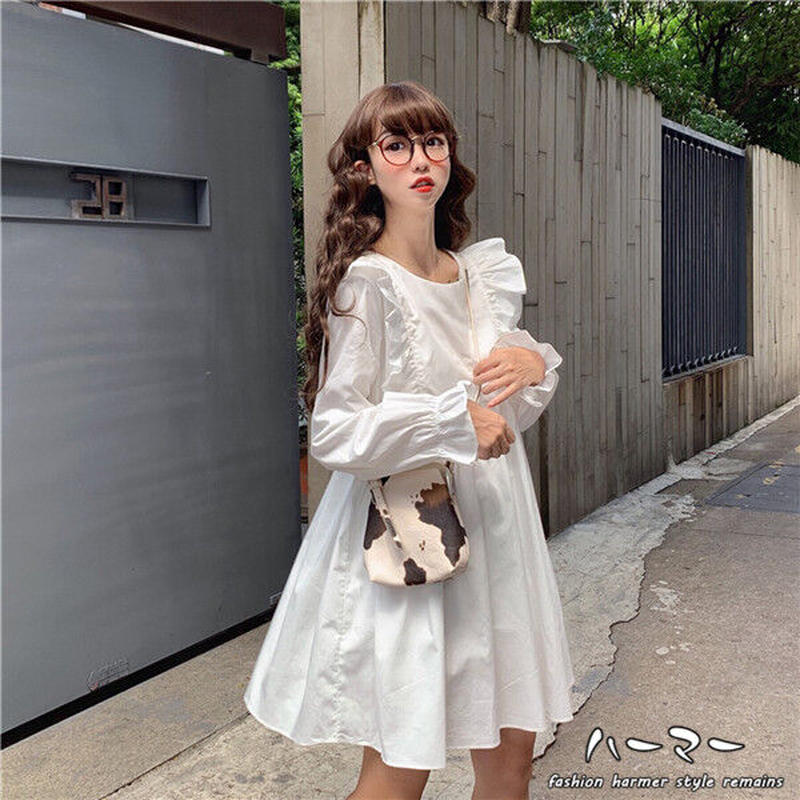 Lala Melty 量産型 地雷系 ガーリー ロリータ 原宿系 Aライン ワンピース 2c