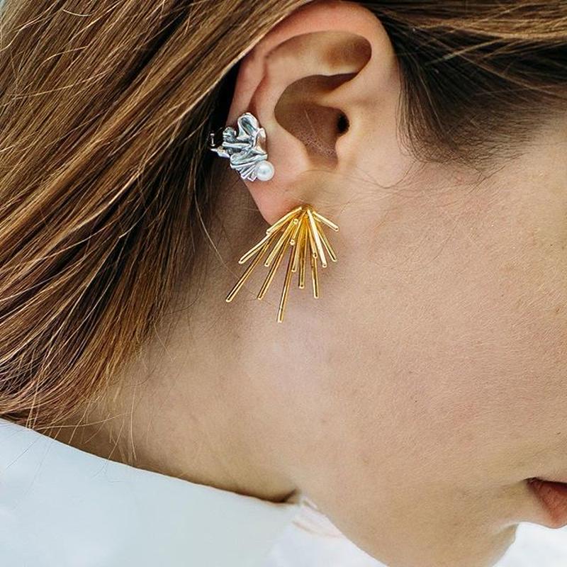 Down Spark (M) Gold ピアス | lamie Down Spark (M) Gold ピアス | lamie