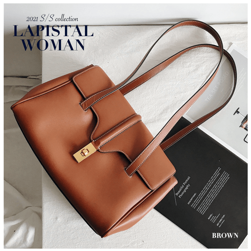 Lp 210 牛革センターベルト2wayシティーバッグ Lapistal ラピスタル