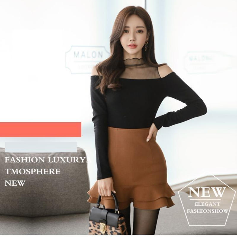 取り寄せ品 パーツシースルーがおフェロ 肩出し フェティッシュ トップス Lavend