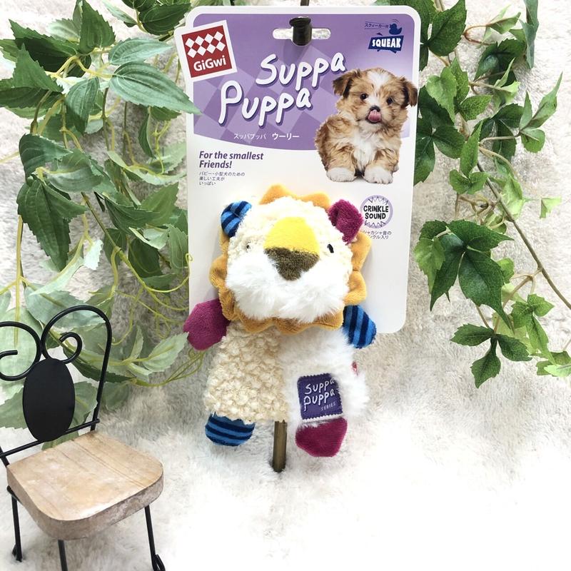 Gigwi スッパプッパ ウーリー ライオン 犬用おもちゃ La Vie De Chie