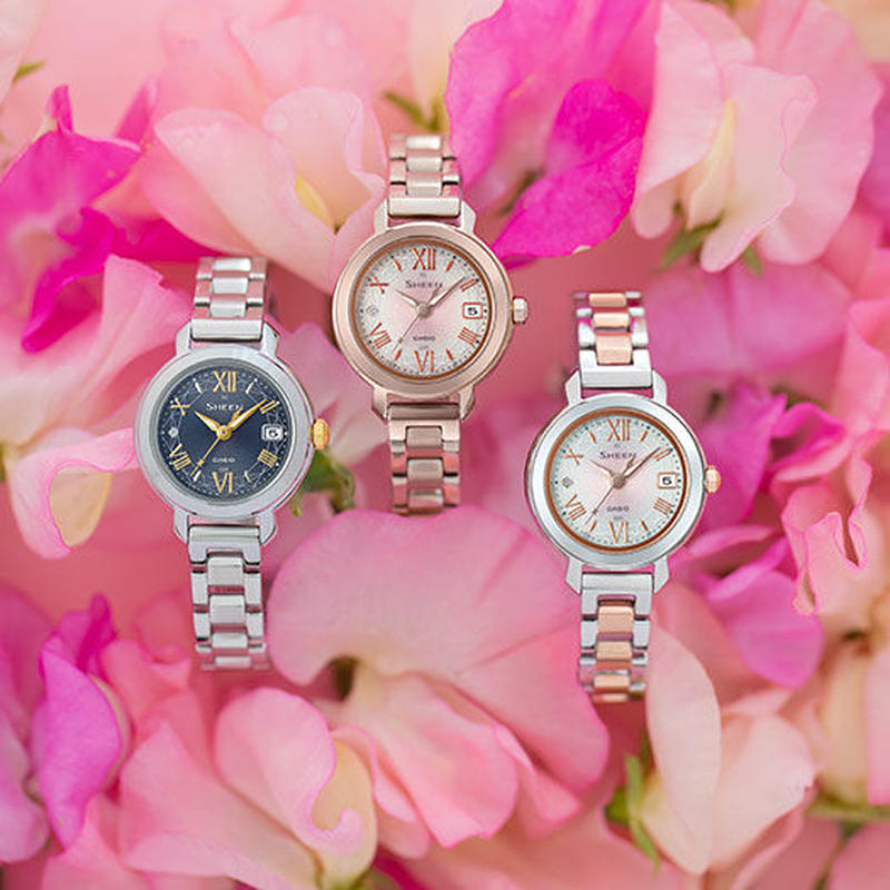 女性用 カシオ シーン 腕時計 レディース Casio Sheen 電波 ソーラー クリス 女性用 カシオ シーン 腕時計 レディース Casio Sheen 電波 ソーラー クリス