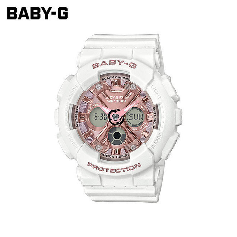 レディース Casio ベビ 腕時計 アクセサリー Baby G ベビーg ホワイト