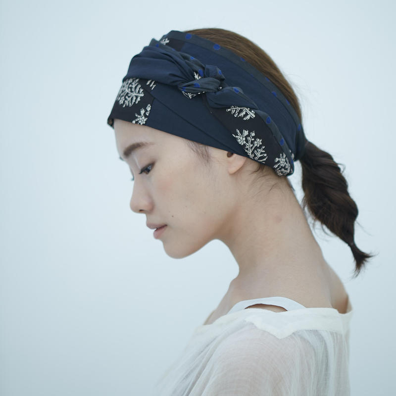 【chisaki】sumi ヘアターバン chisaki Sumi ターバン