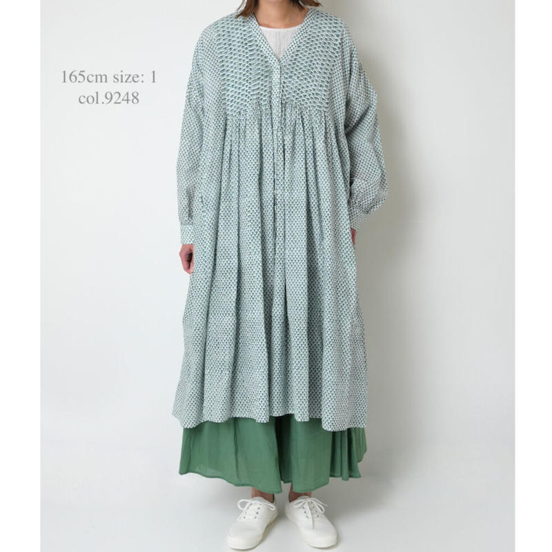 Maison de Soil ピンタックロングスリーブワンピース maison de soil｜メゾンドソイル】ピンタックワンピース｜上品な