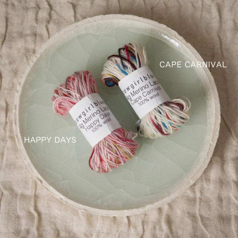 Cowgirlblues Wool Lace メリノレース シングル 段染め手染め 4g 小