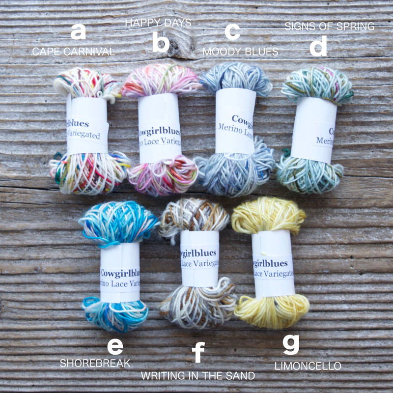 Cowgirlblues Wool Lace メリノレース シングル 段染め手染め 4g 小