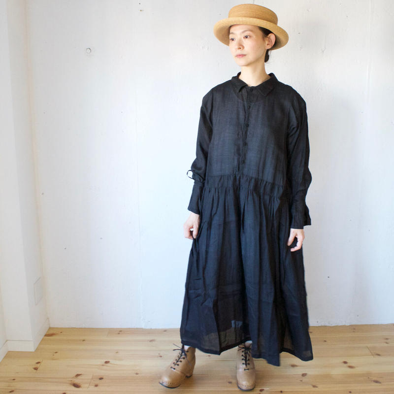 Vlas Blomme ヴラスブラム ラミーテンセルローン ワンピース Le Nid Vlas Blomme ヴラスブラム ラミーテンセルローン ワンピース Le Nid