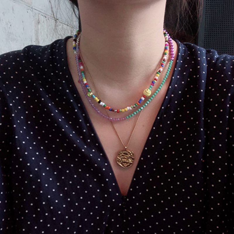 Bts V テテ テヒョン Dynamite 着用モデル パールビーズネックレス Vintag