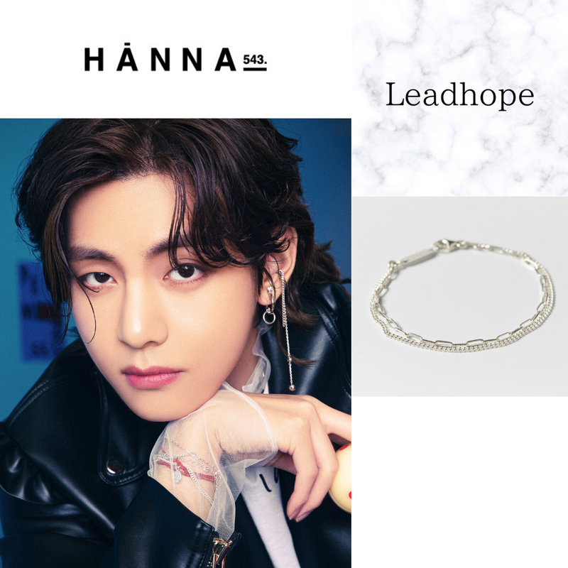 韓国 HANNA543. B507S ブレスレット BTS テテ テヒョン V