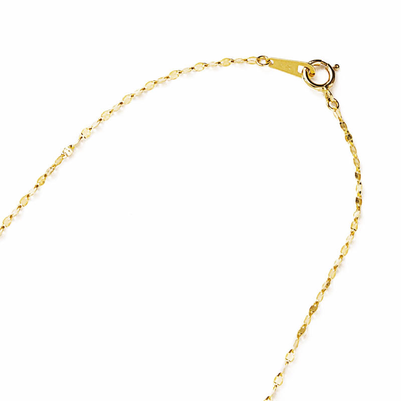 victoria long necklace yellow gold / pink gold victoria long necklace yellow gold / pink gold