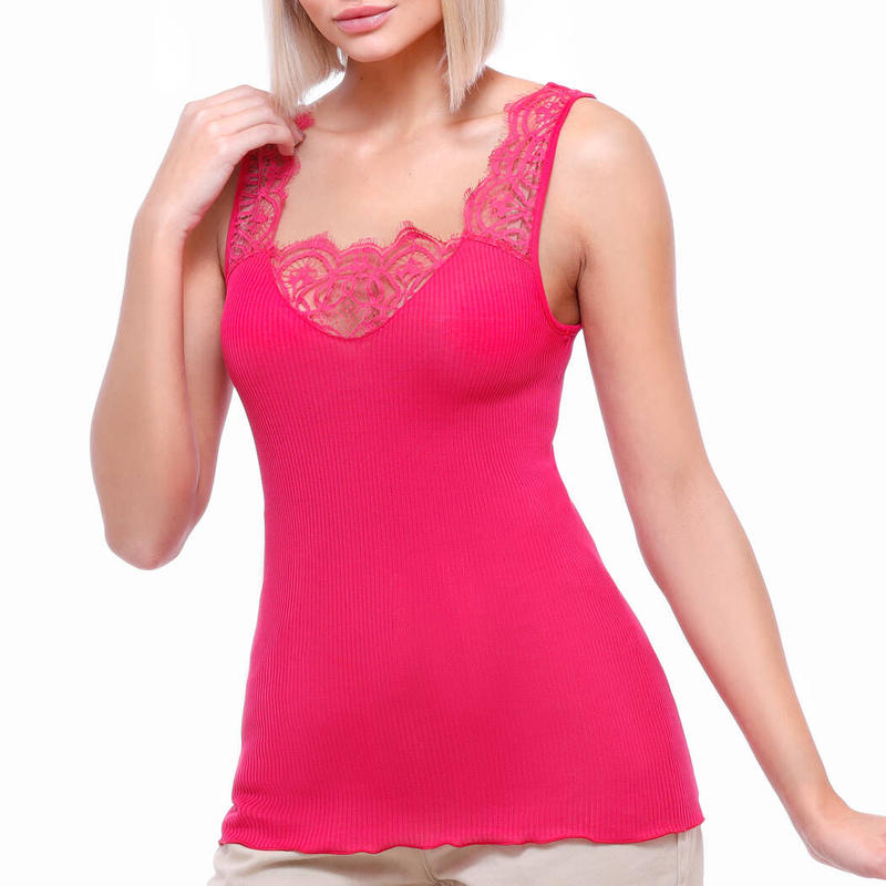 Oscalito Chantilly White Or Fuxia オスカリート コットン ト