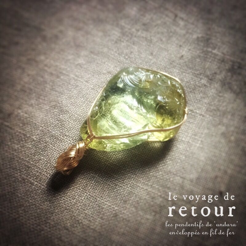 Soul Nourishment インドネシア産 イエローバイカラーアンダラ Le V