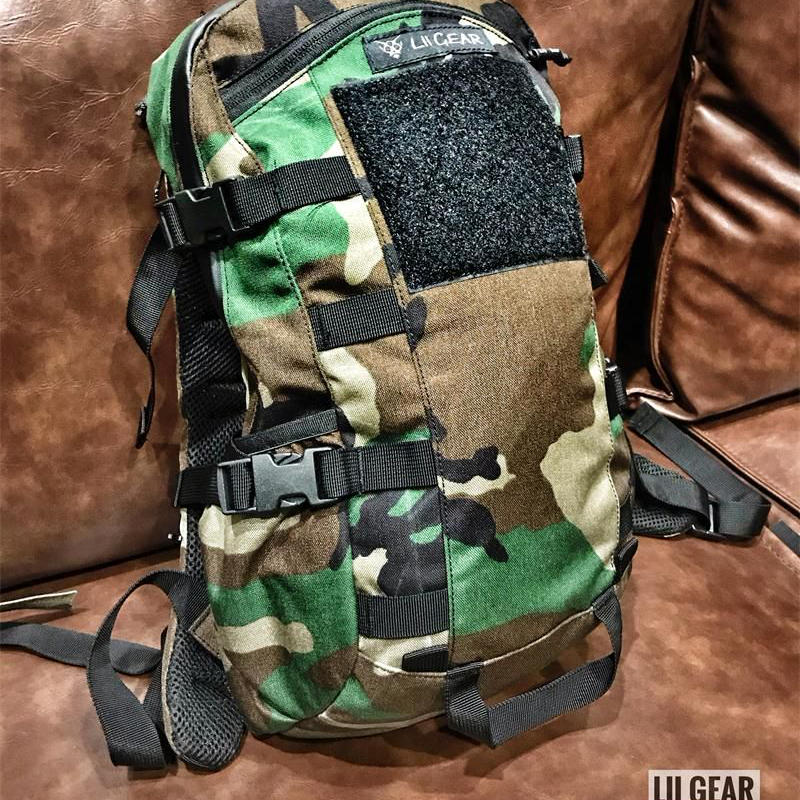 【正規取扱店】 Lii Gear Mr. Big 13L 迷彩柄/Dyneema バックパック - 個人装備