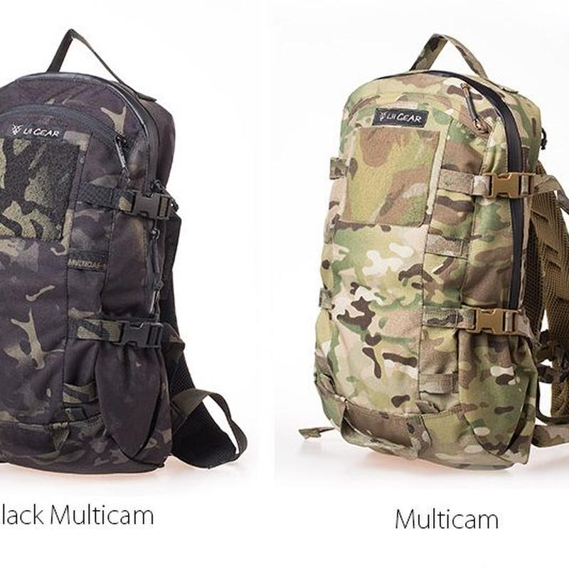 【正規取扱店】 Lii Gear Mr. Big 13L 迷彩柄/Dyneema バックパック - 個人装備