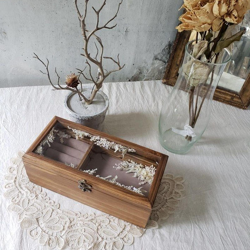 限定 木製アクセサリーボックス Lilaf M Soeur Online Shop