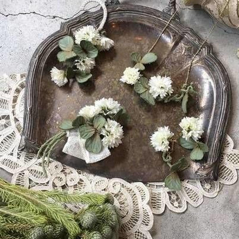 シロツメクサのコサージュ Lilaf M Soeur Online Shop