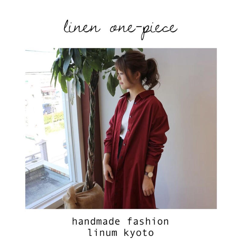 秋冬春コーデュロイシャツワンピース シャツコールコーデュロイで魅せる こだわり抜いた大人のシ