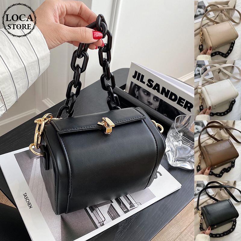 Box型バッグ スクエアバッグ チェーン ショルダーバッグ ハンドバッグ ミニバッグ サブバッ