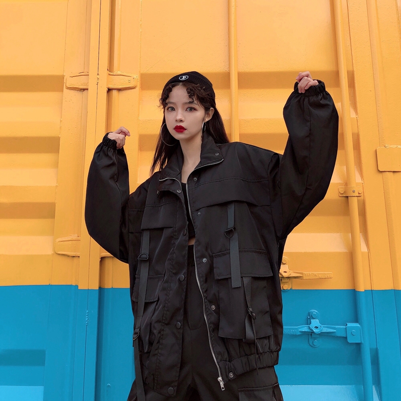 ユニセックス アウター メンズ レディース ミリタリージャケット ウェビングベルト ポケット