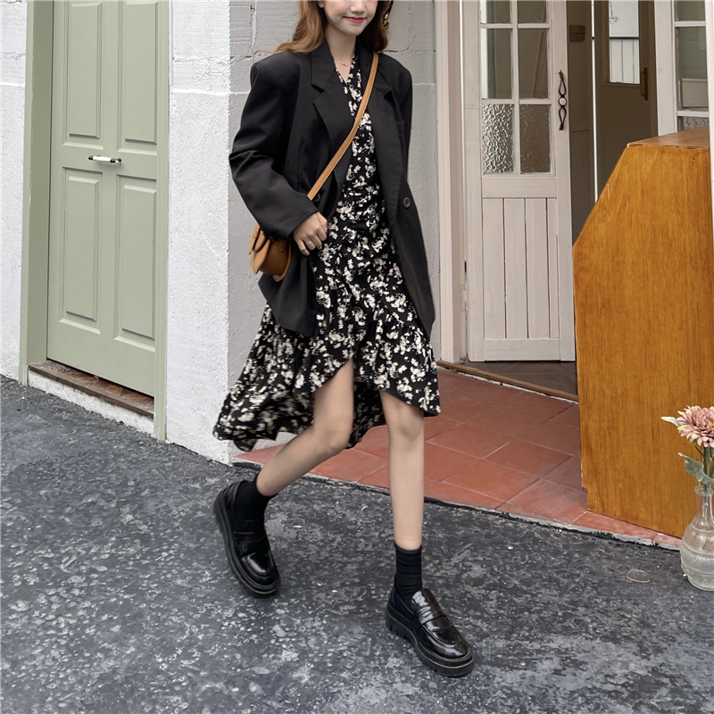 花柄 ワンピース 不規則デザイン 羽織もの 薄い シフォン ハイウエスト 半袖 韓国ファッショ 花柄 ワンピース 不規則デザイン 羽織もの 薄い シフォン ハイウエスト 半袖 韓国ファッショ