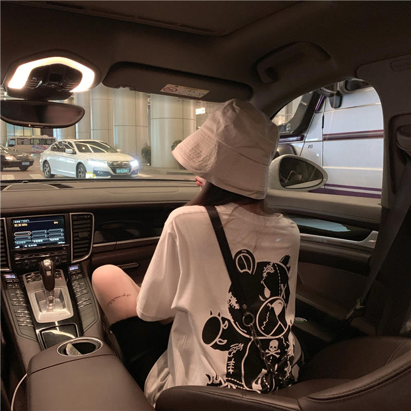 New売り切れる前に 韓国 レディース ファッション Tシャツ クマプリント Ll 4l Www Maxxbox Ind Br