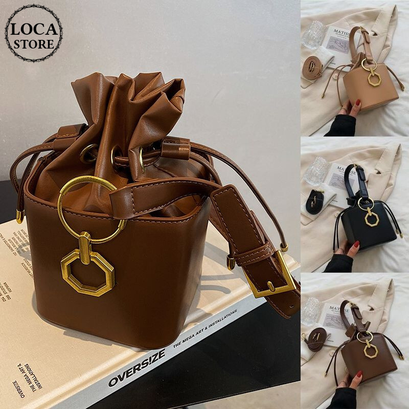 Box型バッグ 巾着バッグ 2wayバッグ ショルダーバッグ ハンドバッグ バケットバッグ ミ